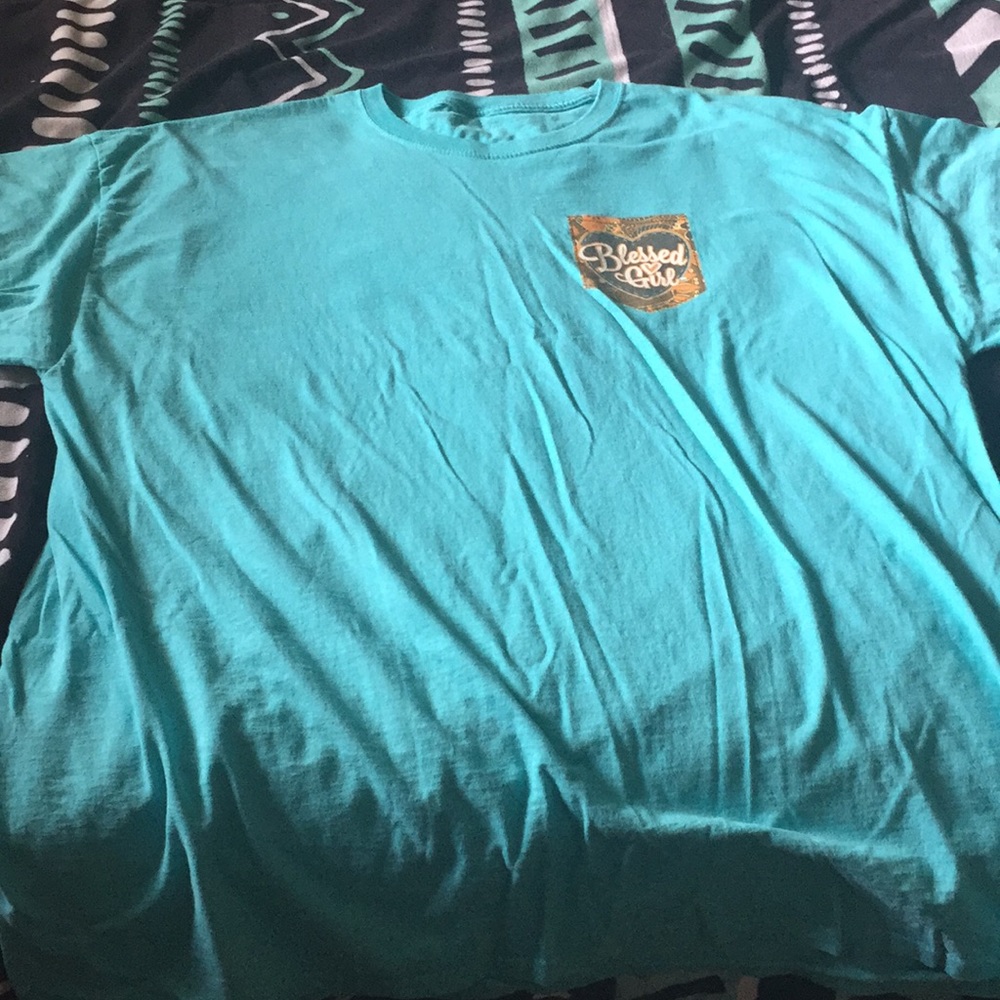 Blue “Blessed Girl” Shirt
